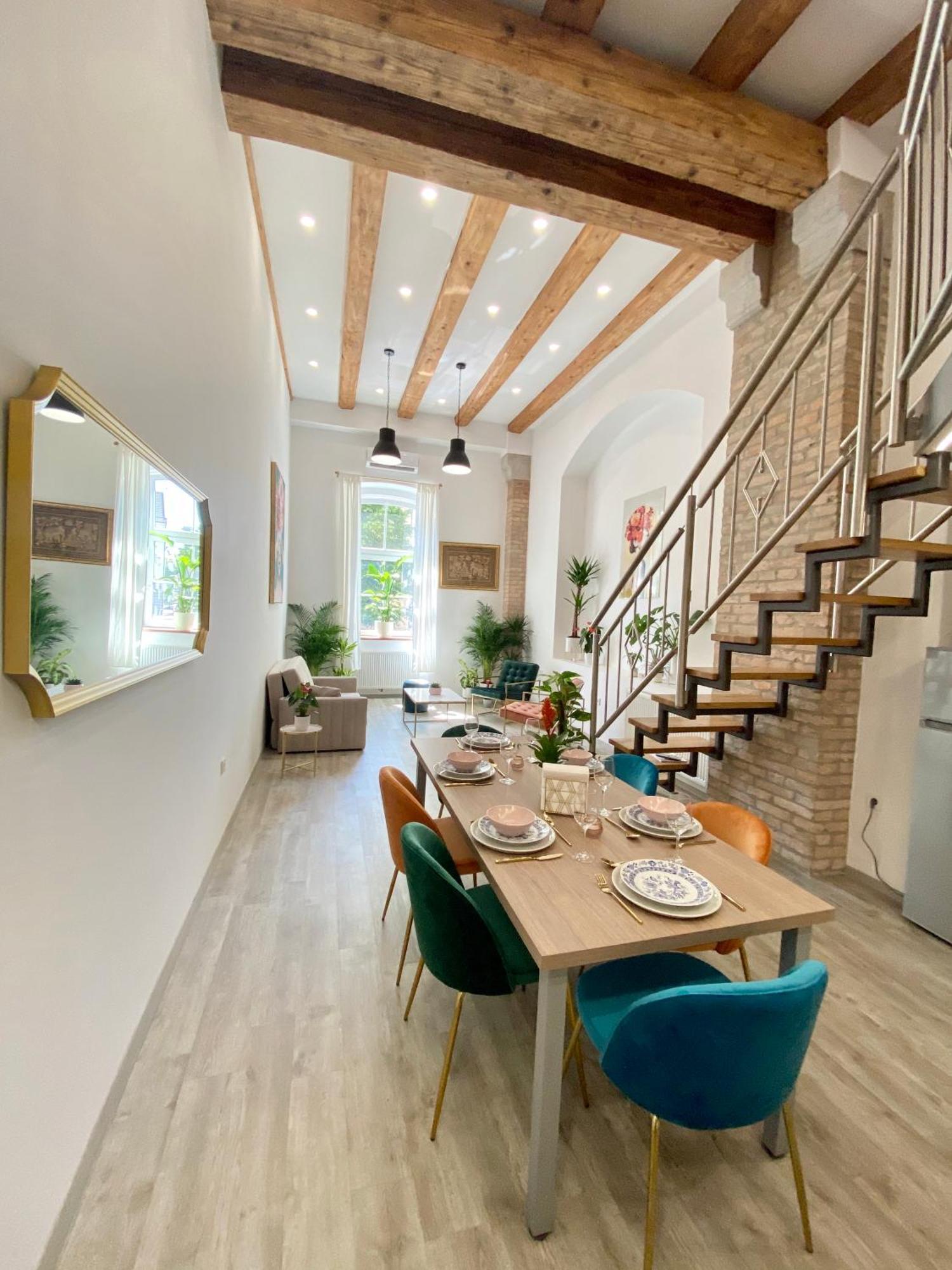 Jungle Loft - Central/Free Parking Ljubljana Ngoại thất bức ảnh