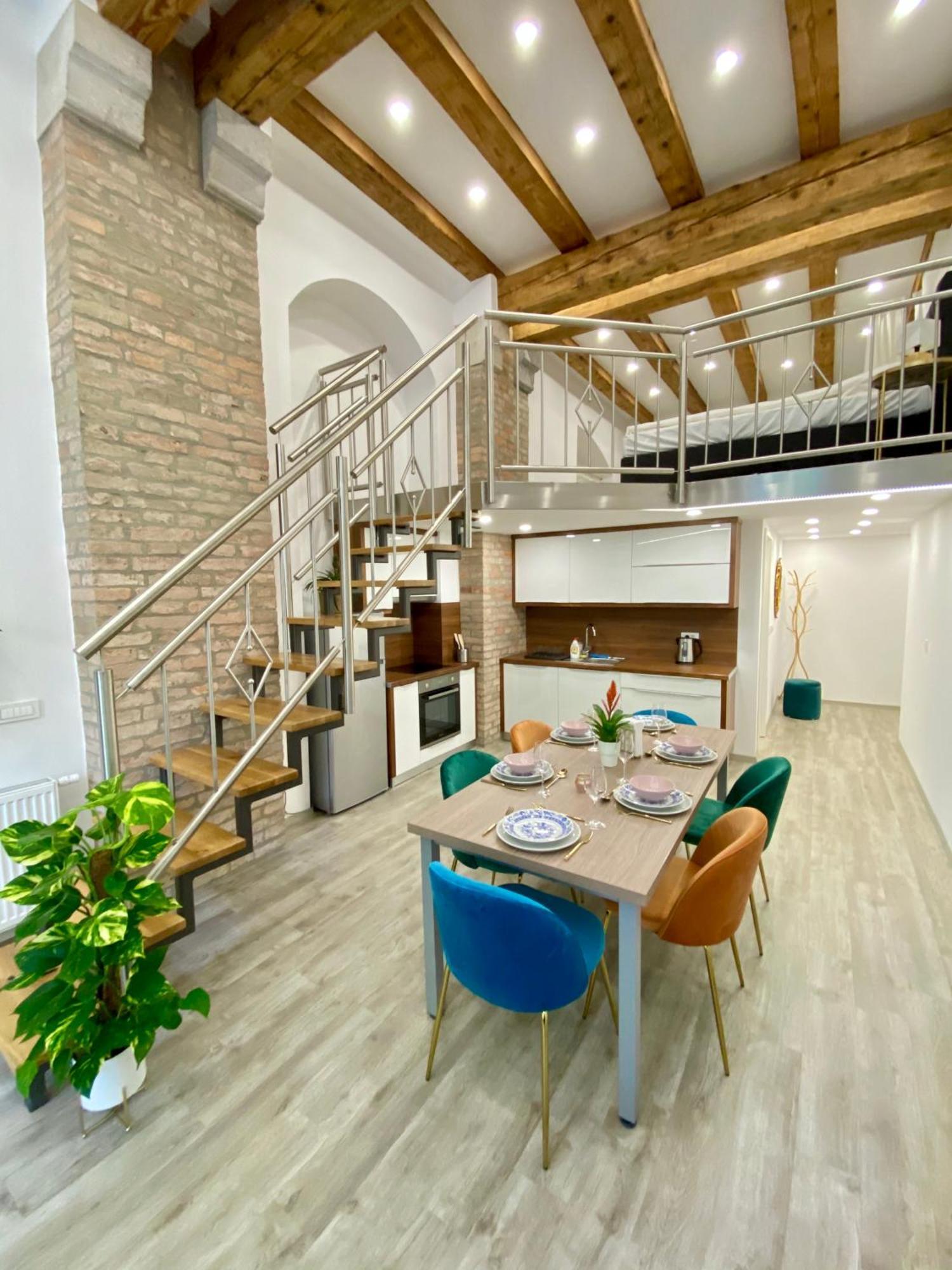 Jungle Loft - Central/Free Parking Ljubljana Ngoại thất bức ảnh